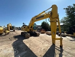 Used Excavator in yard
